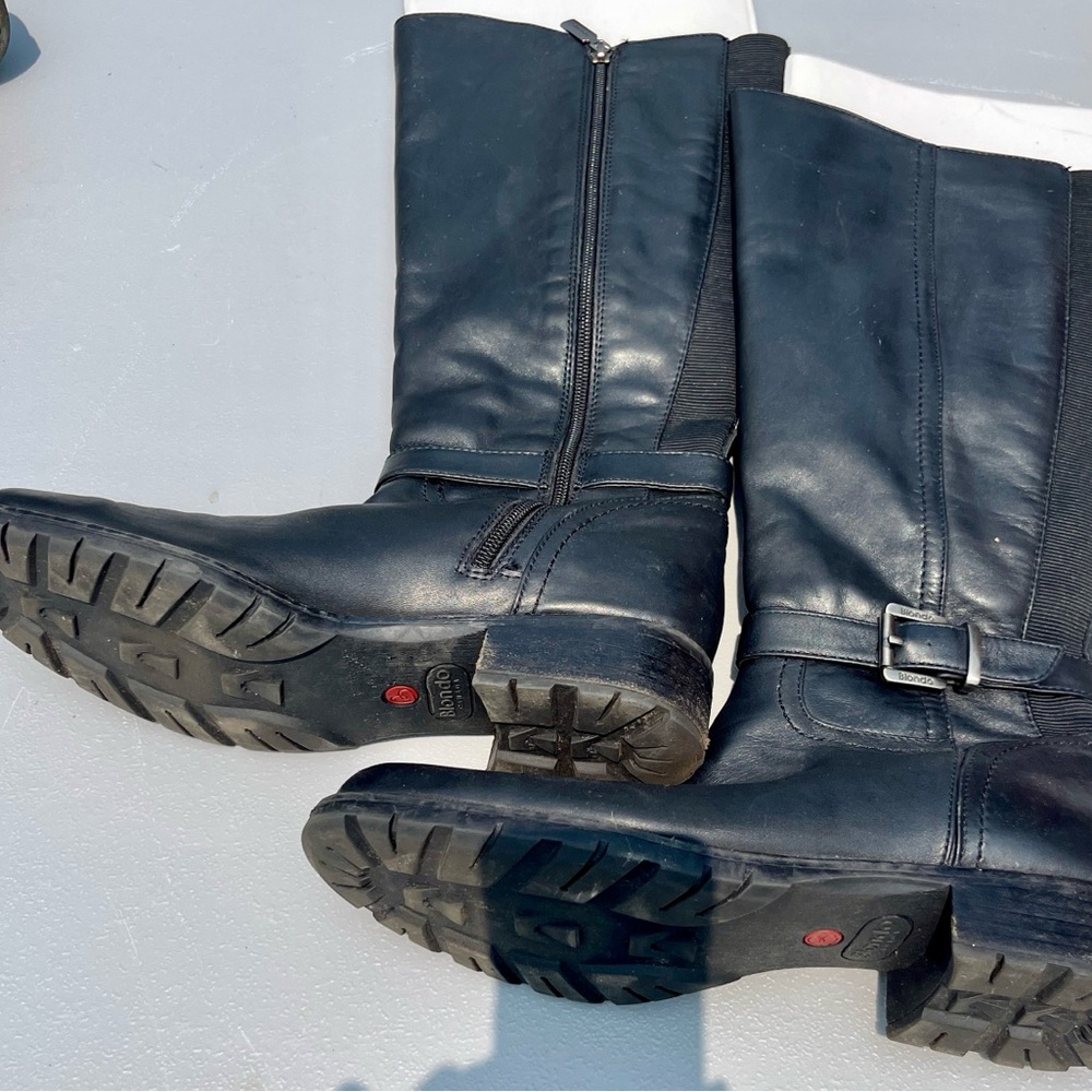 Blondo AquaProtect Black Boots Womens Size 9M - Picture 2 of 7
